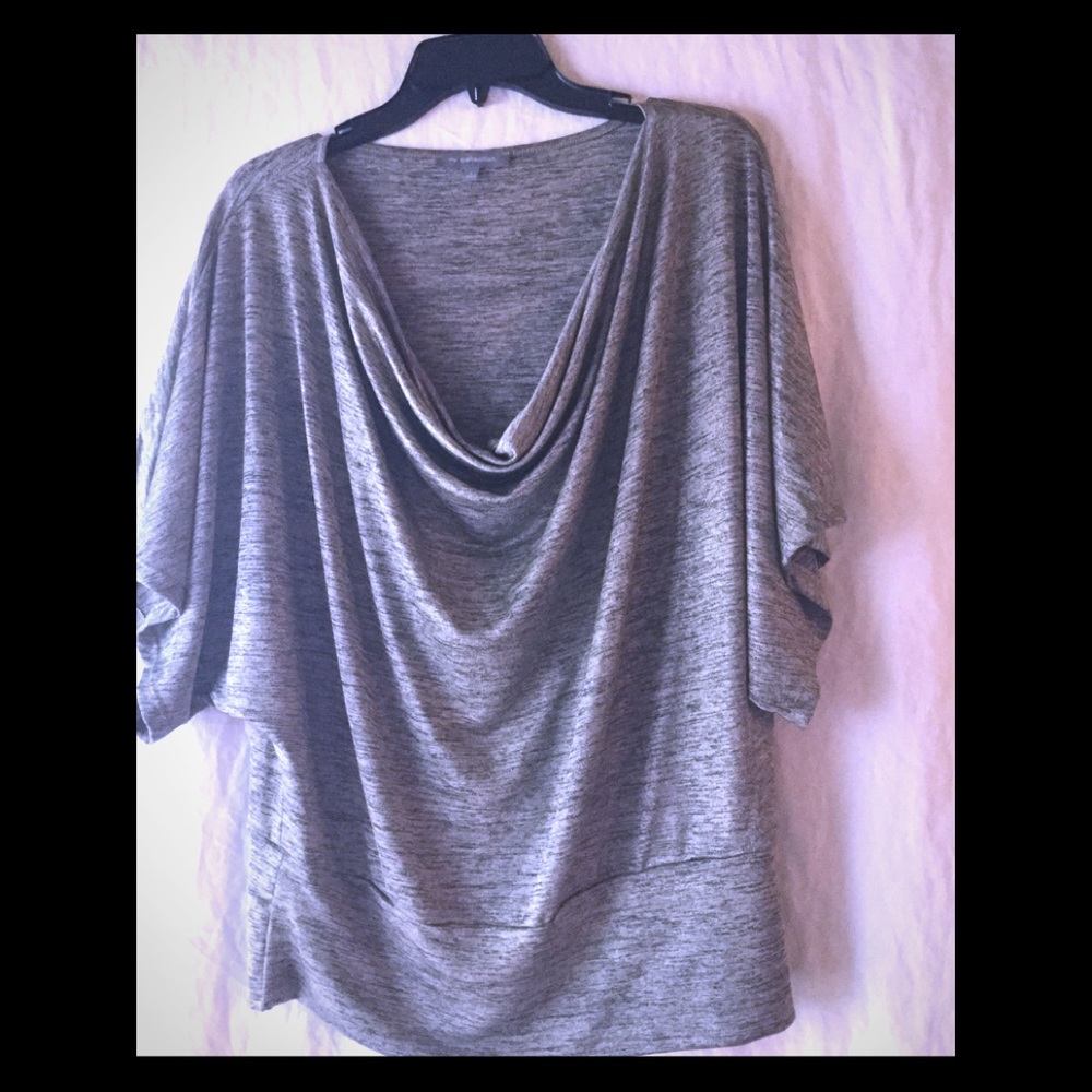 NY Collection Gold Shimmer Top